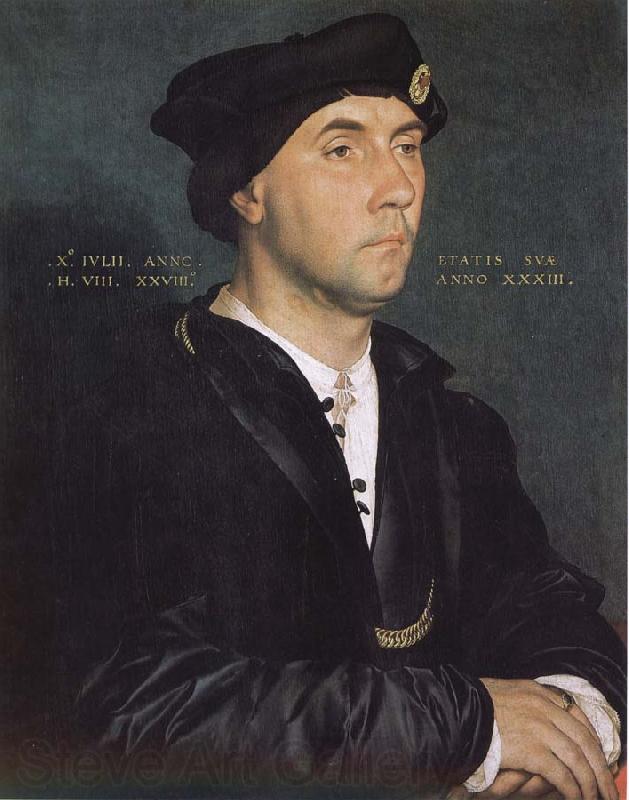 Hans Holbein Sir Richard Shaoenweier France oil painting art